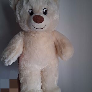 Cream Teddy Bear Plush Toy